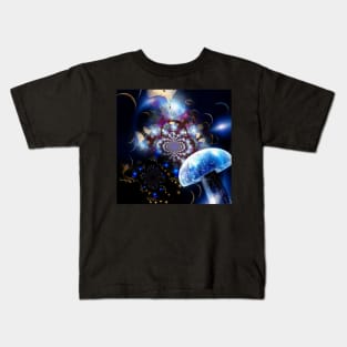 Hallucinogenic mushroom Kids T-Shirt